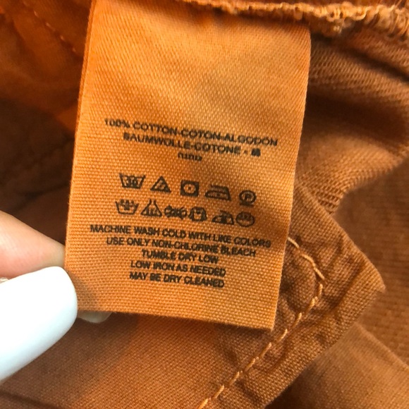 Free People On My Mind Wide Leg Pants Terracotta - Picture 5 of 8